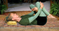 TriYoga Cradle pose, Yogini Kaliji